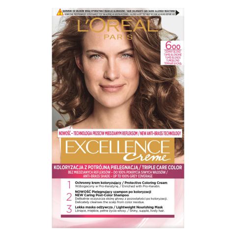 Matu krāsa Loreal Excellence nr.6