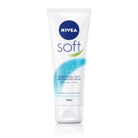 Mitrinošs krēms Nivea soft tūbiņa 75ml