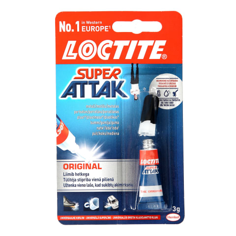 Superliim Super Attak 3g