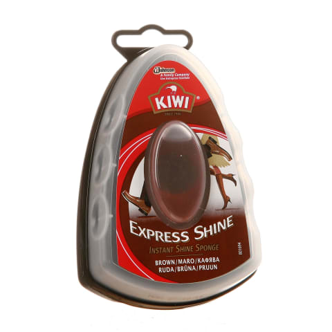 Batų kempinė (ruda) KIWI EXPRESS SHINE, 1vnt.