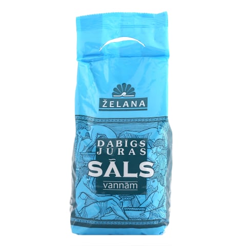 Dabīgs jūras sāls vannām Želena 1kg