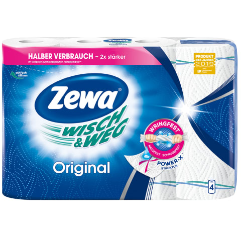Majapidamisrätik Zewa Extra Original 4r