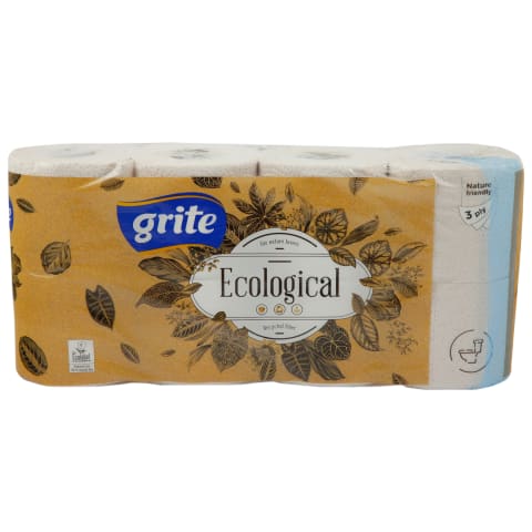 Grite Ecological tualettpaber 3kih 8tk