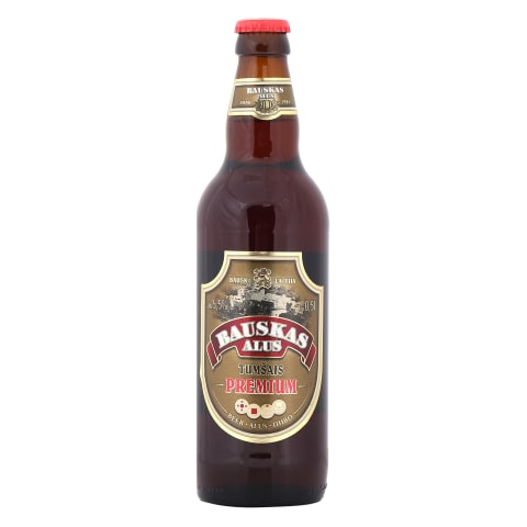 Alus Bauskas Premium tumšais 5,5% 0,5l