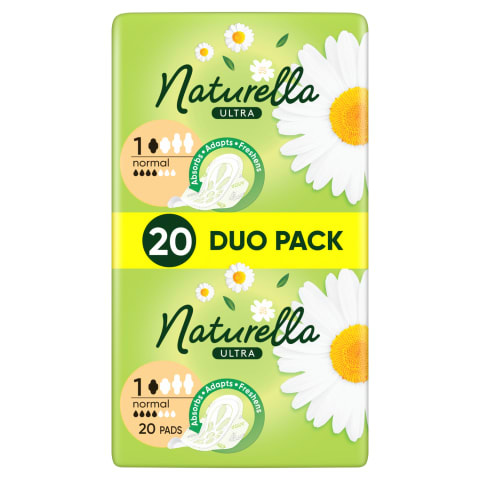 Hig. pak. Naturella ultra duo normal+ 20gab.