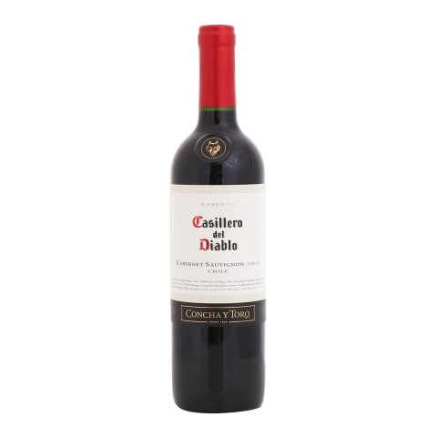 Geograafilise tähisega vein Casillero Cabernet Sauvignon 0,75l