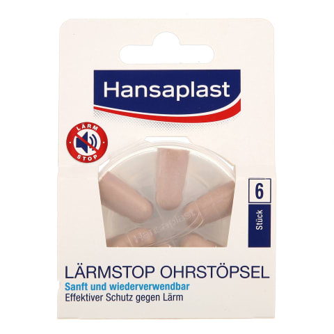 Ausų kimštukai HANSAPLAST LARM STOP, 6vnt.