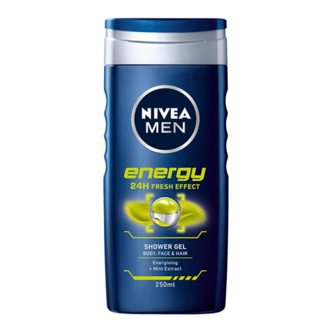 Vyriška dušo želė NIVEA ENERGY, 250ml