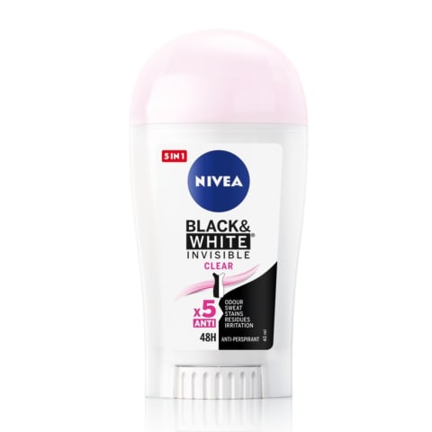 Piešt.dezod.mot.NIVEA BLACK&WHITE CLEAR,40ml