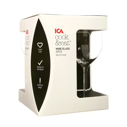 Veiniklaasid ICA Cook&Eat 4 tk