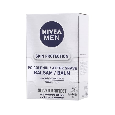 Balz. Nivea For Men Silver Protect pēc skūš.