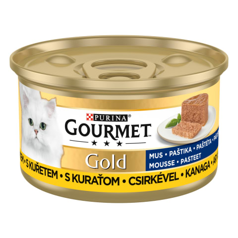 Kassisööt Gourmet Gold kanapasteet 85 g