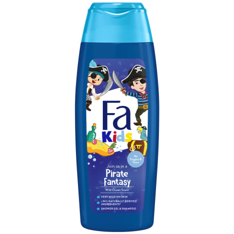 Šampoon+dušigeel Pirate lastele, FA, 250 ml