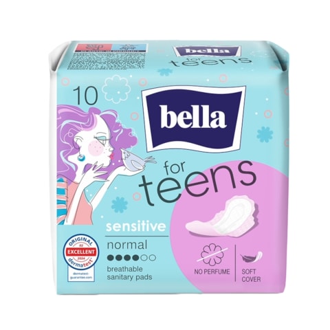 Higien.pak.Teens Sensitive Ultra soft,10