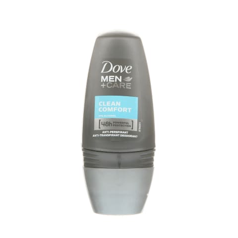 Rulldeodorant Dove Clean Comfort M 50ml