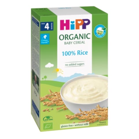 Pudrupulber Hipp riisi bio 4kuud 200g