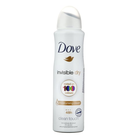Mot.puršk.dez., DOVE INVISIBLE COLORS, 150ml