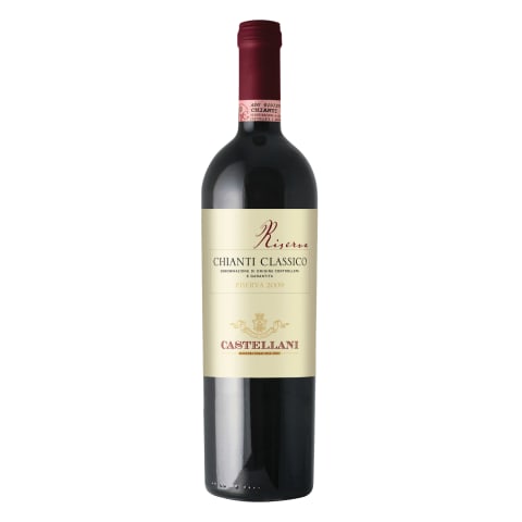 Raud.saus.vynas CASTELLANI CLASSICO,13%,0,75l