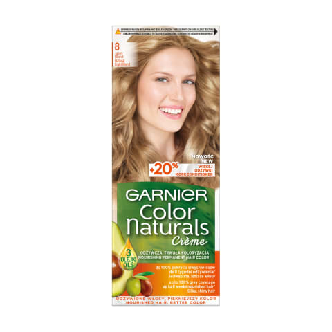 Plaukų dažai GARNIER COLOR NATURALS, 8