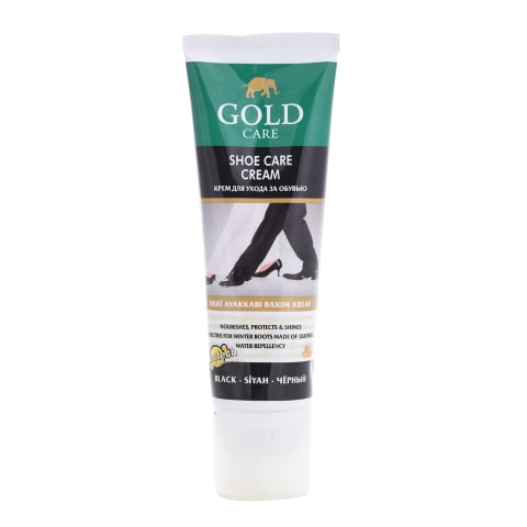 Apavu krēms Gold Care melns 80ml
