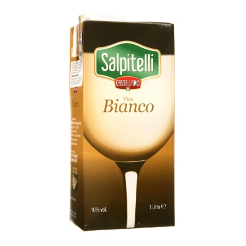 Balt.sausas vynas SALPITELLI BIANCO, 10 %, 1l