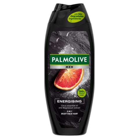 Dušigeel Energising, meestele, PALMOLIVE, 500 ml