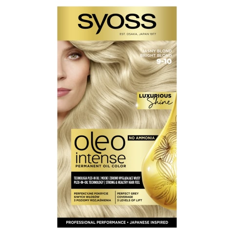 Püsivärv Syoss oleo intense 9-10 säravblond