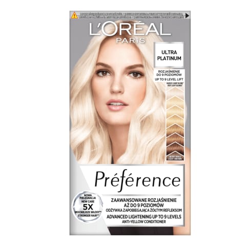 Plaukų dažai L'OREAL PREFERENCE EXT.PLAT.,P38