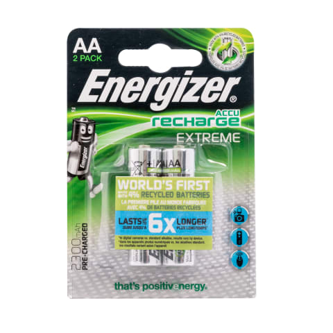 Baterijas Energizer Rech AA 2300 x2
