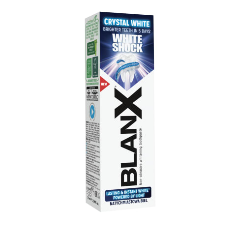 Dantų pasta BLANX White Shock,75ml