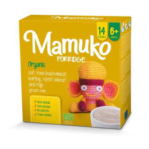 Ekol. MAMUKO kruopyčių mišinys, 6 mėn, 240 g