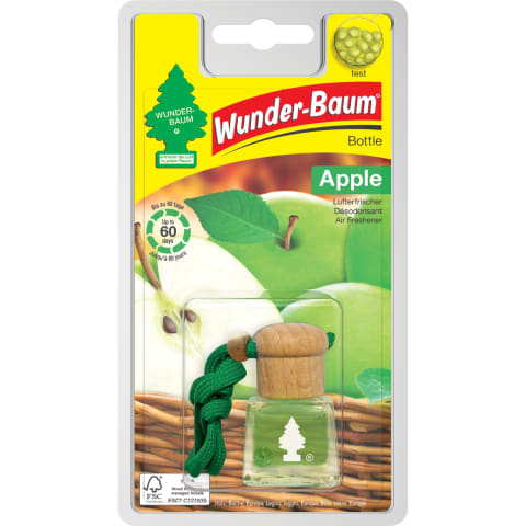 Õhuvärskendaja pudelis Wunderbaum Apple