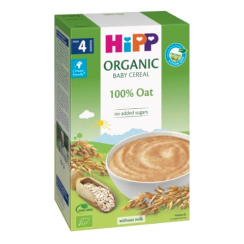 Eklogiška avižų košė HIPP BIO, 4 mėn., 200g