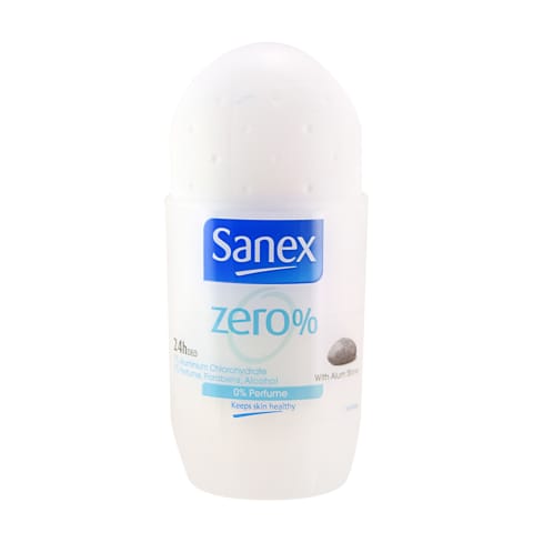 Dezodorants Sanex Zero% rullveida, siev. 50ml
