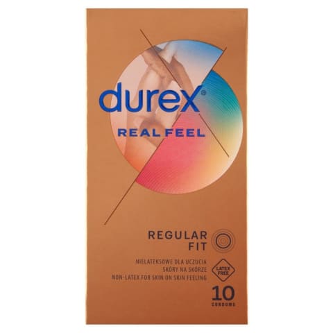 Prezervatyvai DUREX REAL FEEL N10