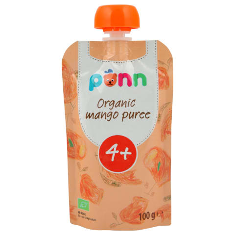 Ekolog. mangų tyrelė PONN, nuo 4 mėn, 100 g