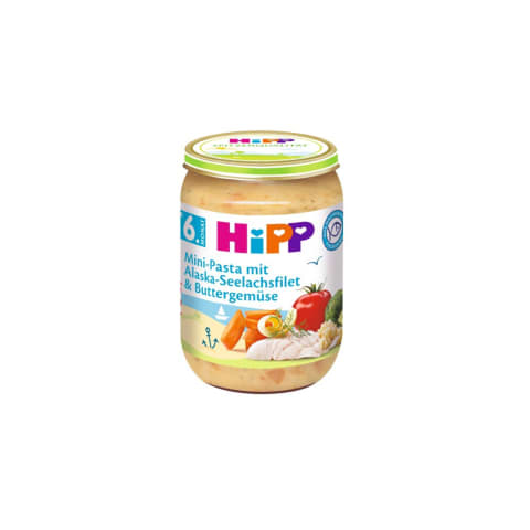Zivs ar makaroniem,brokoļiem Hipp 190g