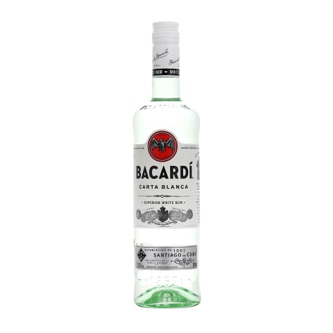 Rumm Bacardi Carta Blanca 37,5% 0,7L