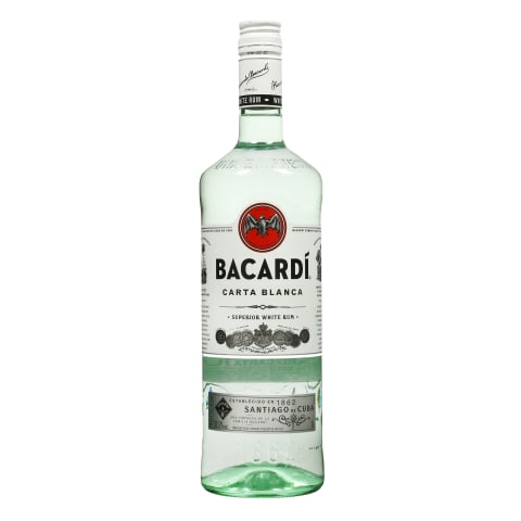 Romas BACARDI CARTA BLANCA, 37,5 %, 1 l