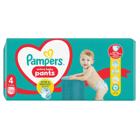 Saus.keln. PAMPERS JUMBO S4 9-14kg 52vnt