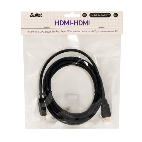 Kabelis hdmi-hdmi Bullet 3m