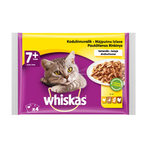Whiskas mājput.gaļas izl.400g