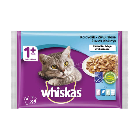 Whiskas zivju Izlase 400g