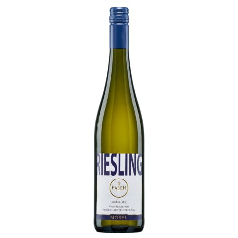 Kaitstud päritolunimetusega vein Faber Riesling Dry 0,75l