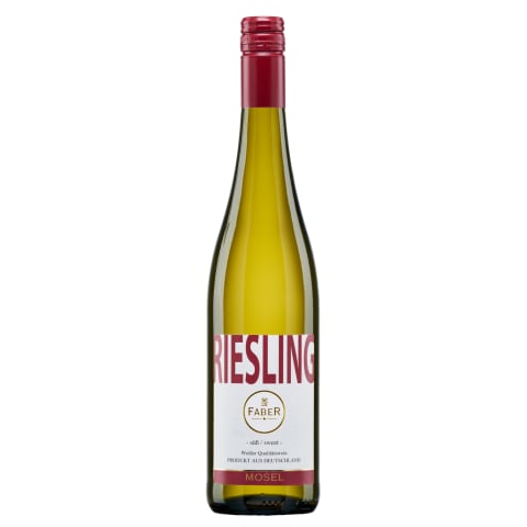 Kaitstud päritolunimetusega vein Faber Riesling Sweet Mosel 0,75l