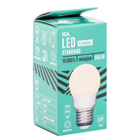 LED Lamp ICA Mini Globe 3,5W E27