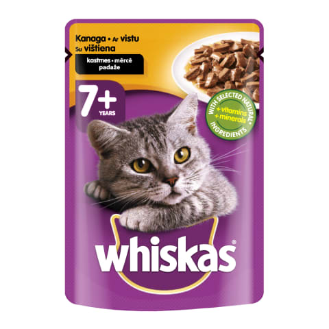 K/k Whiskas pouch ar cāli 100g