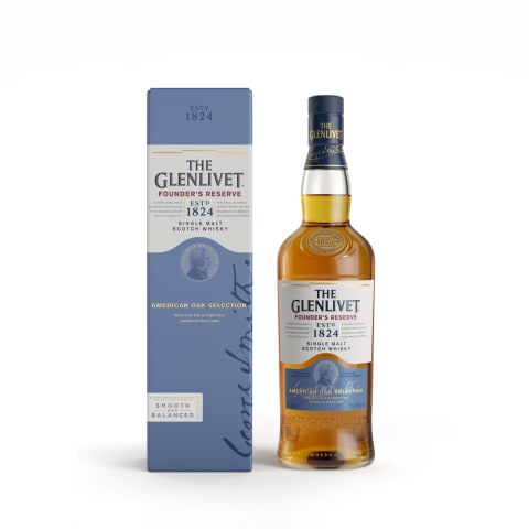 Visk.GLENLIVET FOUNDER'S RESERVE, 40 %, 0,7 l