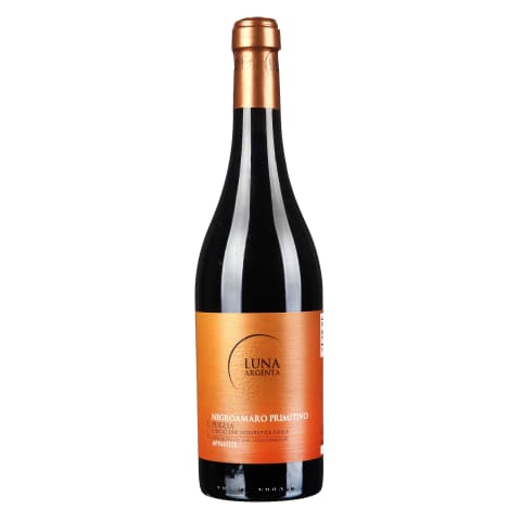 Raud.saus.vynas LUNA ARGENTA NEGROAM., 0,75l