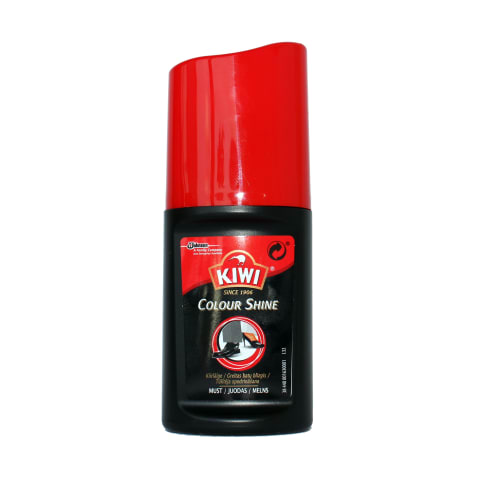 Juodas batų blizgiklis KIWI SHINE, 50ml